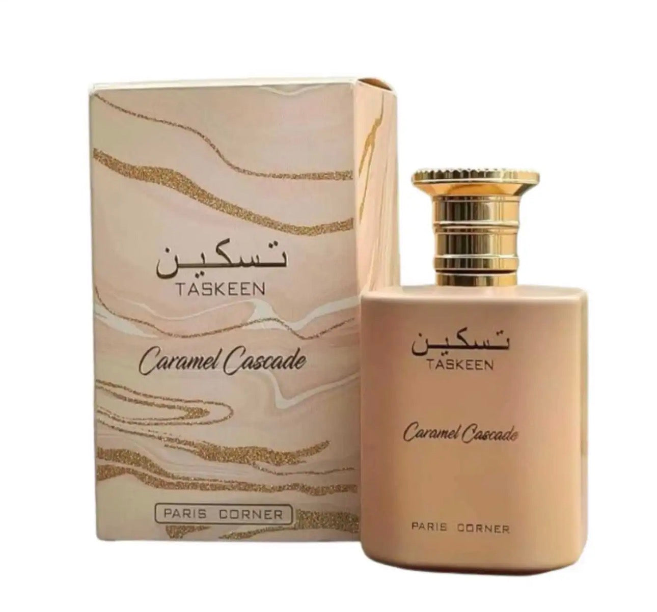 Eau de parfum Taskeen Caramel Cascade 100ml – Paris Corner